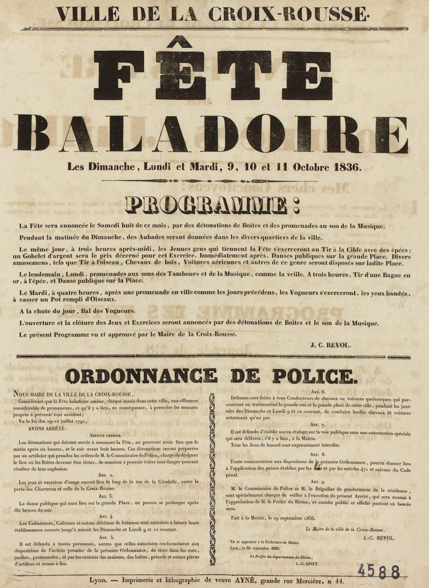 Histoire de Lyon - 04 octobre
